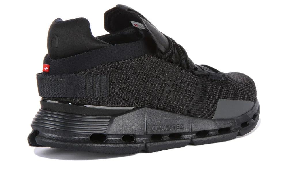 On Cloudnova "Black" Lifestyle Sneakers UAE