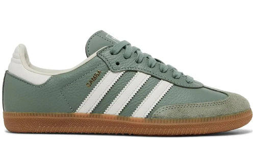 Adidas Samba OG "Silver Green Gum" Sneakers UAE