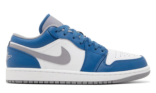 Air Jordan 1 Low "True Blue Cement" Sneakers UAE