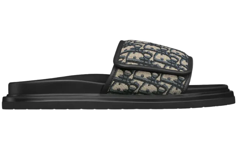 Dior Aqua Sandal "Beige Black" Summer Designer Sandals UAE