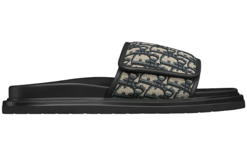Dior Aqua Sandal "Beige Black" Summer Designer Sandals UAE