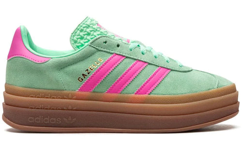 Adidas Gazelle Bold "Pulse Mint Screaming Pink" Sneakers UAE