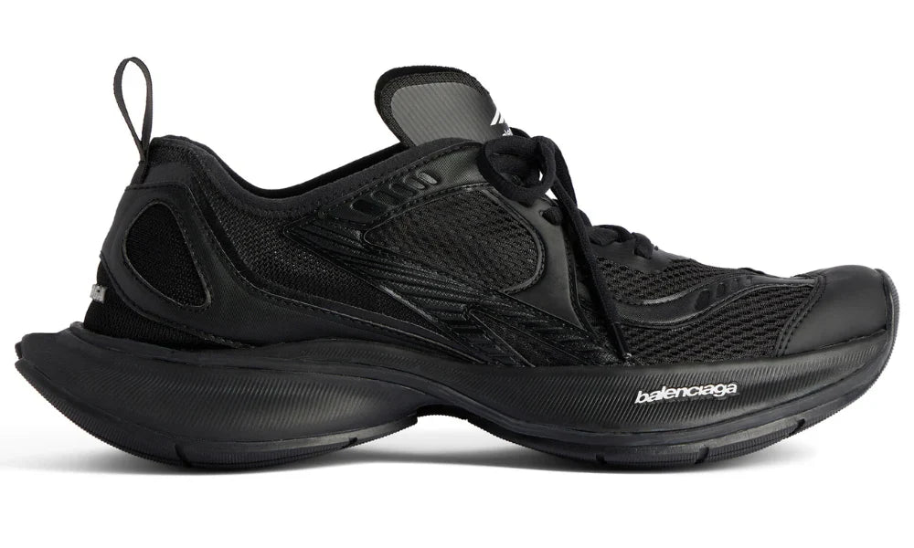 Balenciaga Circuit "Worn-Out Black" Distressed Sneakers UAE