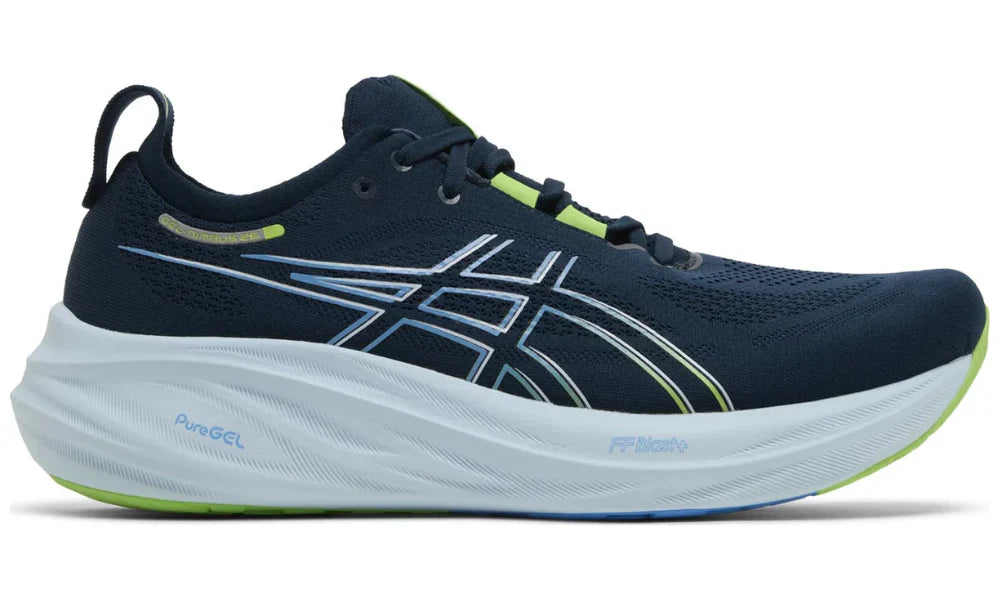 Asics Gel Nimbus 26 4E Wide "French Blue" Extra Wide Running Shoes UAE