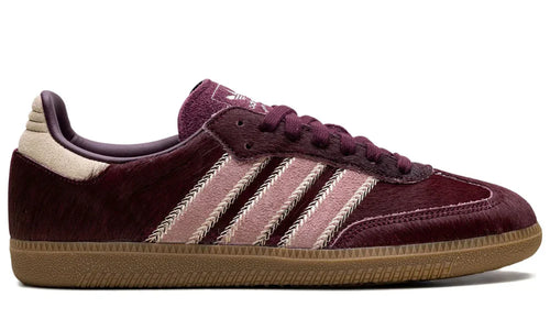 Adidas Samba OG "Maroon Sand Strata Pony" Sneakers UAE