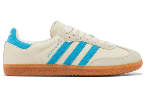 Sporty & Rich x Adidas Samba OG "Cream Blue" Premium Sneakers UAE