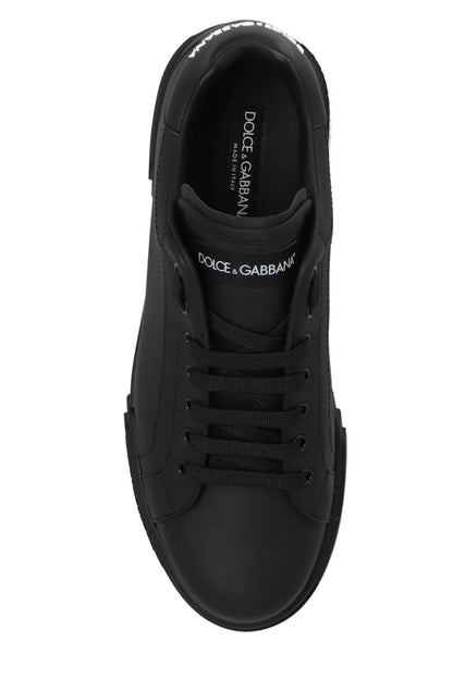 Dolce & Gabbana Logo Embossed Low-Top Sneakers Premium Sneakers UAE