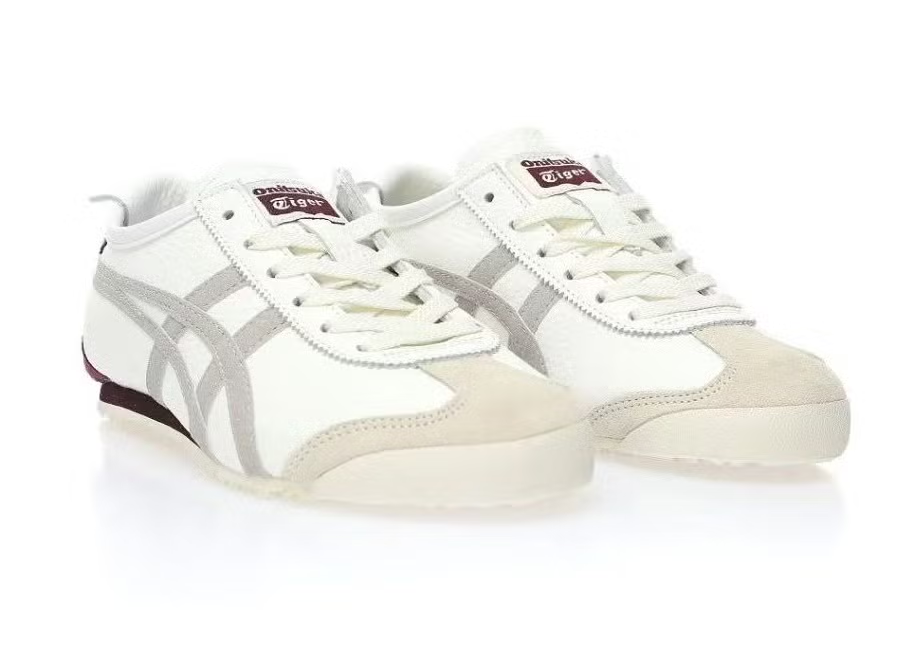 Asics Onitsuka Tiger Mexico 66 "Beige White Red" Casual Sneakers UAE