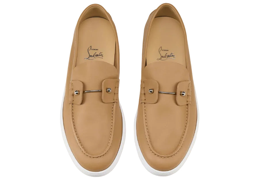 Christian Louboutin Chambeliboat Leather Loafers "Lionne" Premium Loafers UAE