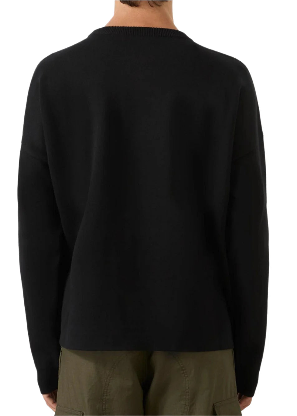 LOEWE Intarsia Logo Sweater "Black" Luxury Knitwear UAE