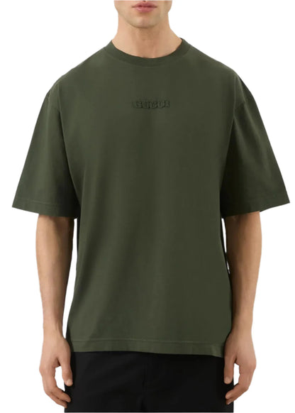 Gucci Embroidered Cotton Jersey T-Shirt "Dark Green" Premium Logo Tee UAE