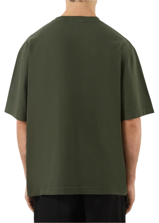 Gucci Embroidered Cotton Jersey T-Shirt "Dark Green" Premium Logo Tee UAE
