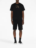 Burberry Equestrian Knight-Print T-Shirt Heritage Graphic Tee UAE