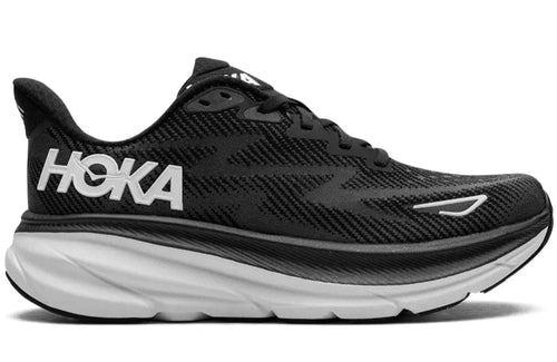 Hoka Clifton 9 "Black White" Running Shoes UAE