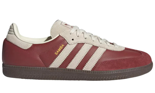 Adidas Samba OG "Preloved Ruby / Cream White" Sneakers UAE