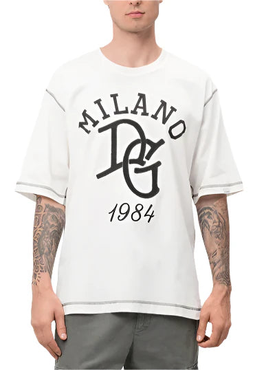 Dolce & Gabbana DG Logo Embroidery T-Shirt Premium Logo Tee UAE