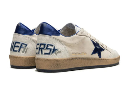 Golden Goose Ballstar "White Blue" Vintage Style Sneakers UAE
