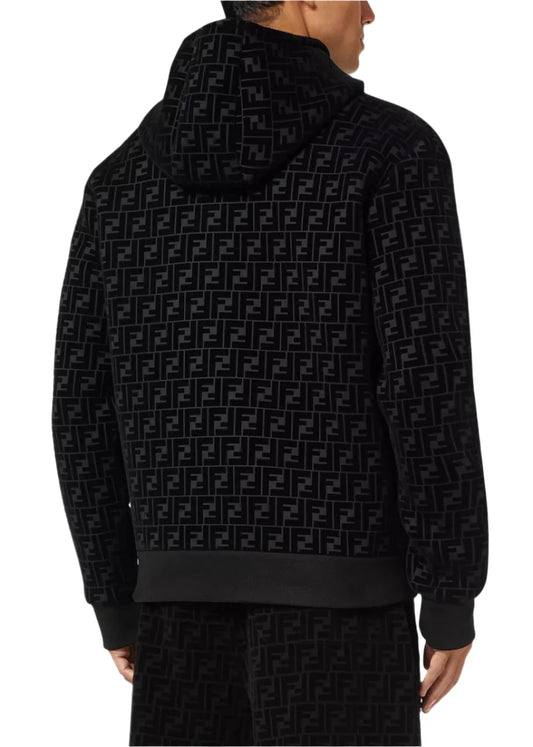Fendi Black Jersey Sweatshirt Designer Sweatshirt UAE