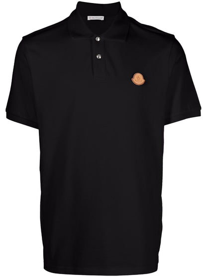 Moncler Logo-Patch Cotton Polo Shirt Premium Polo Shirt UAE