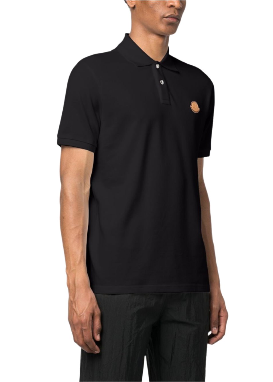 Moncler Logo-Patch Cotton Polo Shirt Premium Polo Shirt UAE