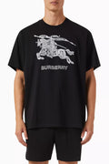 Burberry Dezi Logo Cotton Jersey T-Shirt Premium Casual Tee UAE