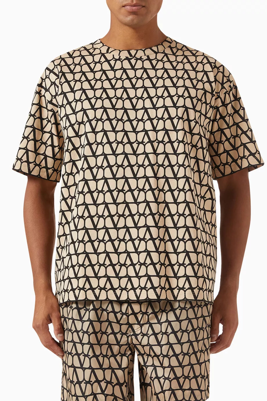 Valentino Garavani Iconographe T-Shirt Cotton Jersey Designer Tee UAE