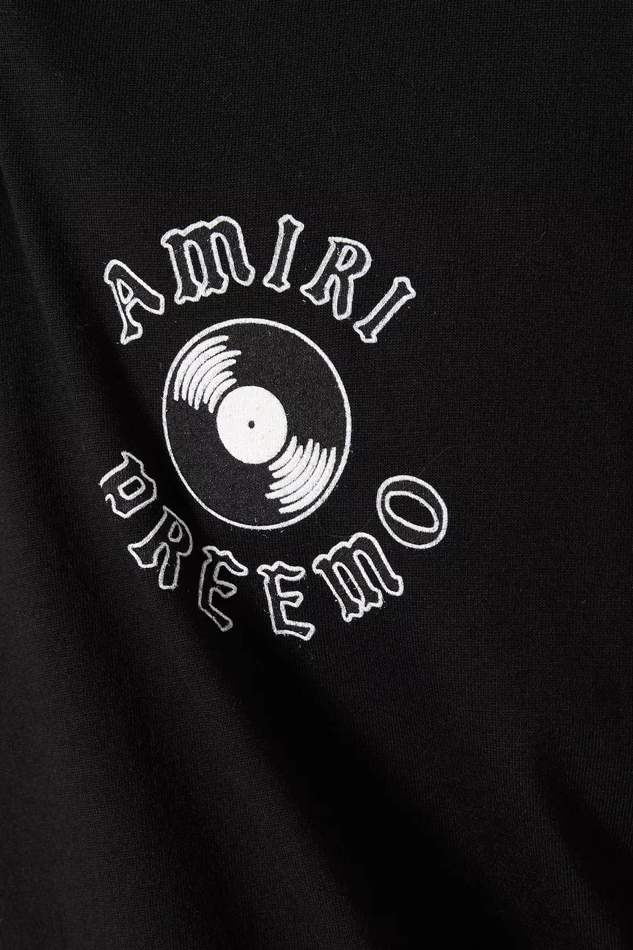 Amiri Premier Record Cotton Jersey T-Shirt Music Inspired Tee UAE