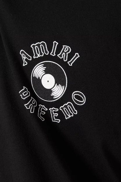 Amiri Premier Record Cotton Jersey T-Shirt Music Inspired Tee UAE