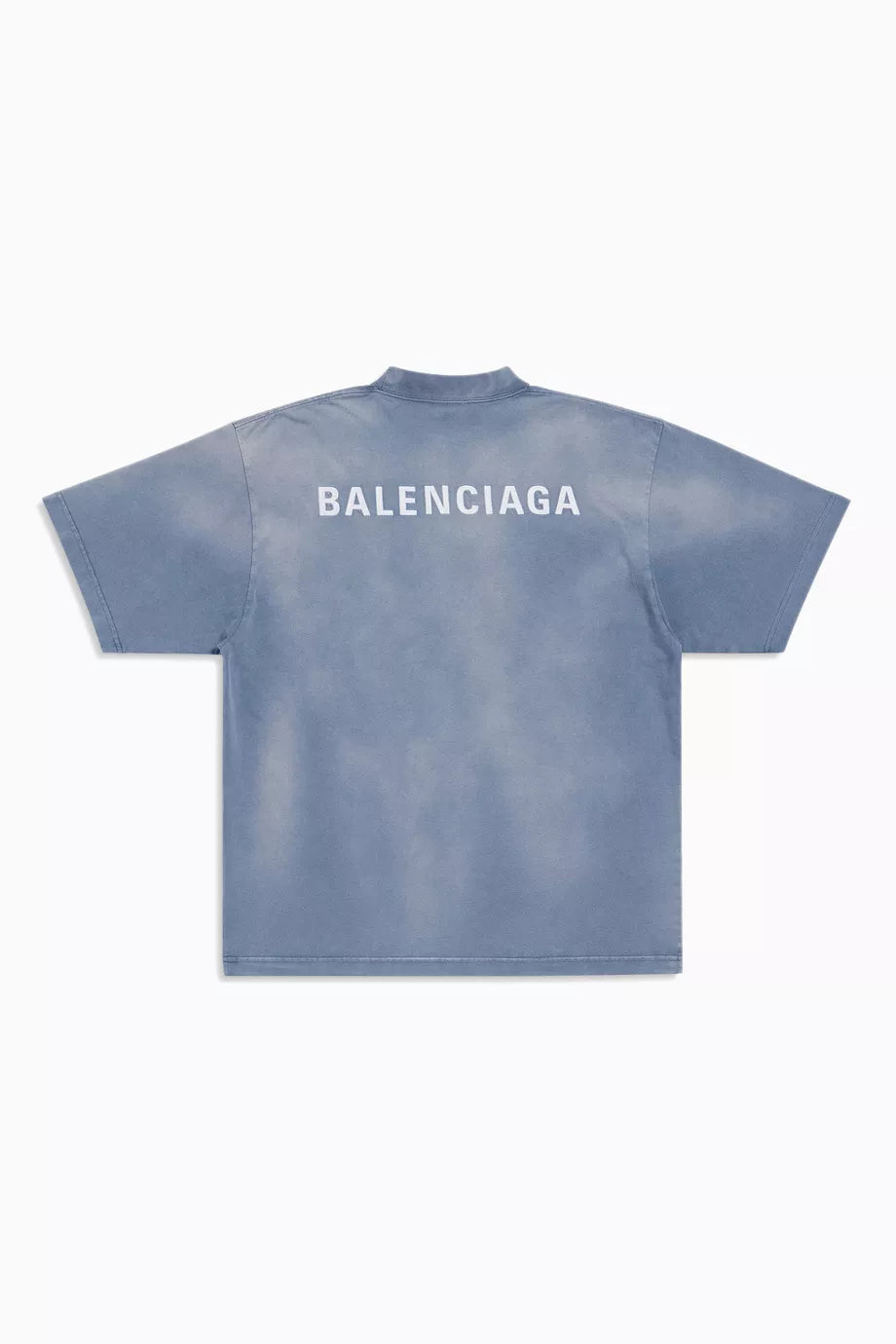 Balenciaga Logo Embroidered Cotton T-Shirt Premium Logo Tee UAE