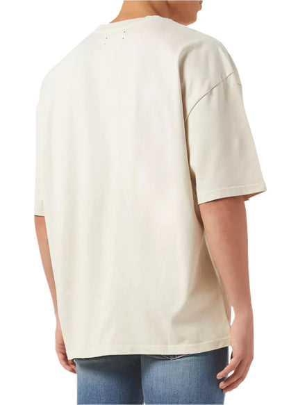 Amiri Follow Vintage Oversized T-Shirt "Neutral Cotton" Minimal Streetwear UAE