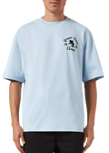Amiri Dream Team Oversized T-Shirt "Blue Cotton" Trendy Tee UAE