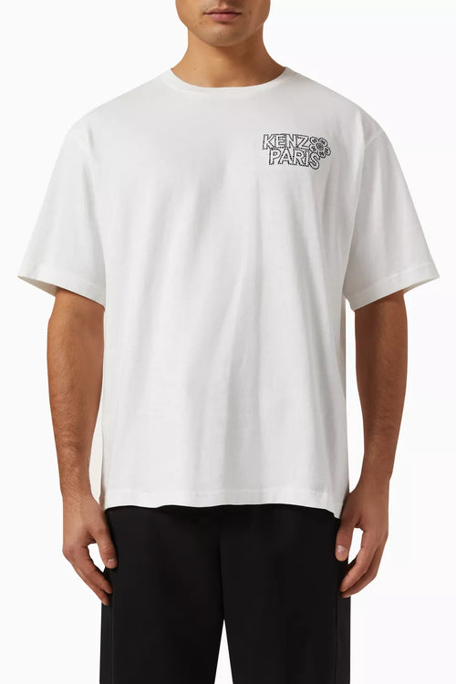KENZO Constellation Oversized Embroidered T-Shirt Premium Oversized Tee UAE