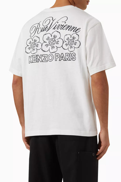 KENZO Constellation Oversized Embroidered T-Shirt Premium Oversized Tee UAE
