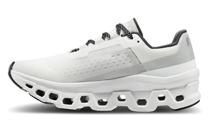 On Cloudmonster "Undyed White / White" Cushion Running Shoes UAE
