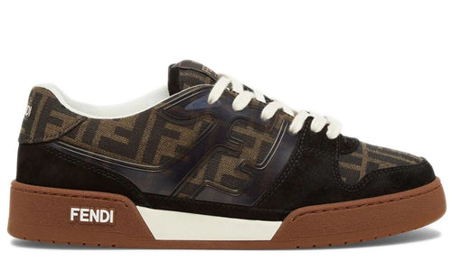 Fendi Match "Black Tobacco Monogram" Monogram Sneakers UAE