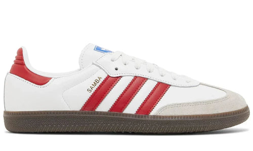 Adidas Samba OG "White Scarlet" Sneakers UAE