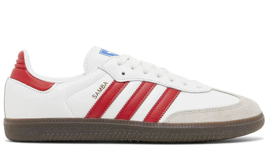 Adidas Samba OG "White Scarlet" Sneakers UAE