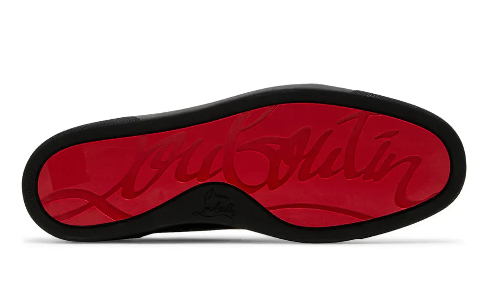Christian Louboutin Louis Junior Flat Low "Black" Designer Low-Top Sneakers UAE