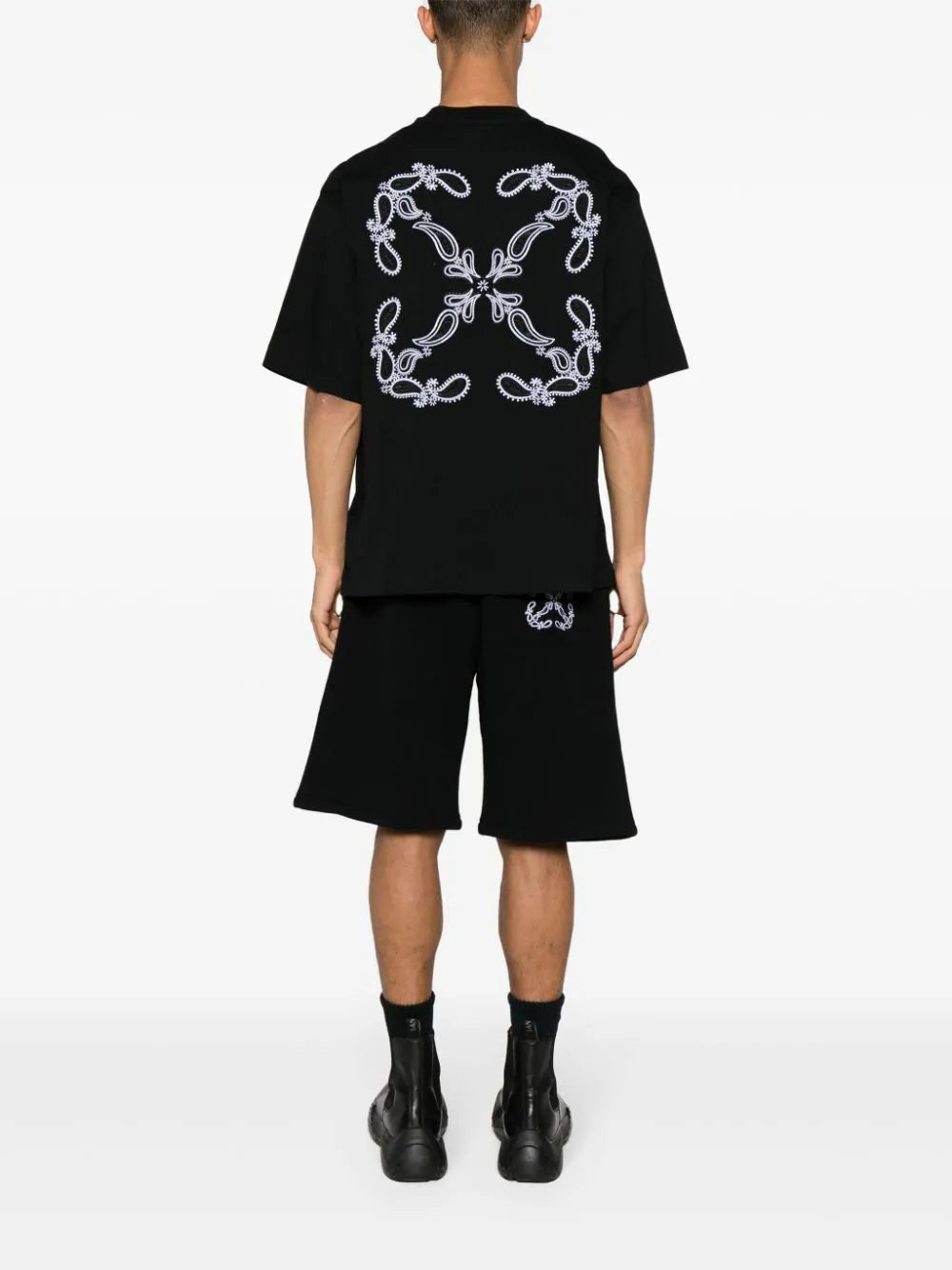 Off-White Bandana ARR Skate S/S Tee Urban Graphic T-Shirt UAE
