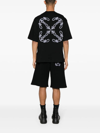 Off-White Bandana ARR Skate S/S Tee Urban Graphic T-Shirt UAE