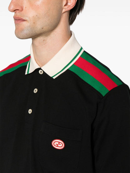 Gucci Interlocking G Cotton Polo Shirt Signature Polo Shirt UAE