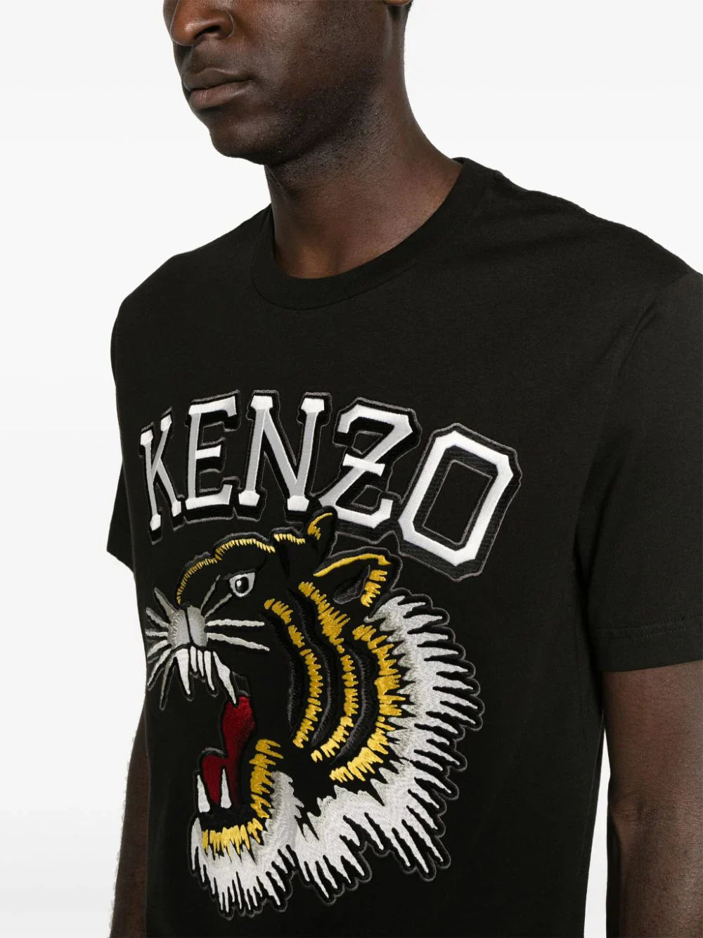 Kenzo Tiger Varsity Cotton T-Shirt Iconic Graphic Tee UAE