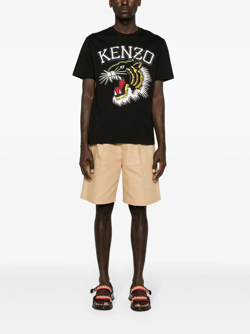 Kenzo Tiger Varsity Cotton T-Shirt Iconic Graphic Tee UAE