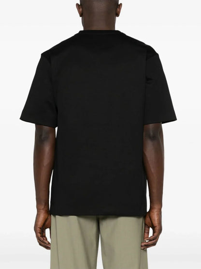 FENDI Logo-Embroidered T-Shirt Casual Designer Tee UAE