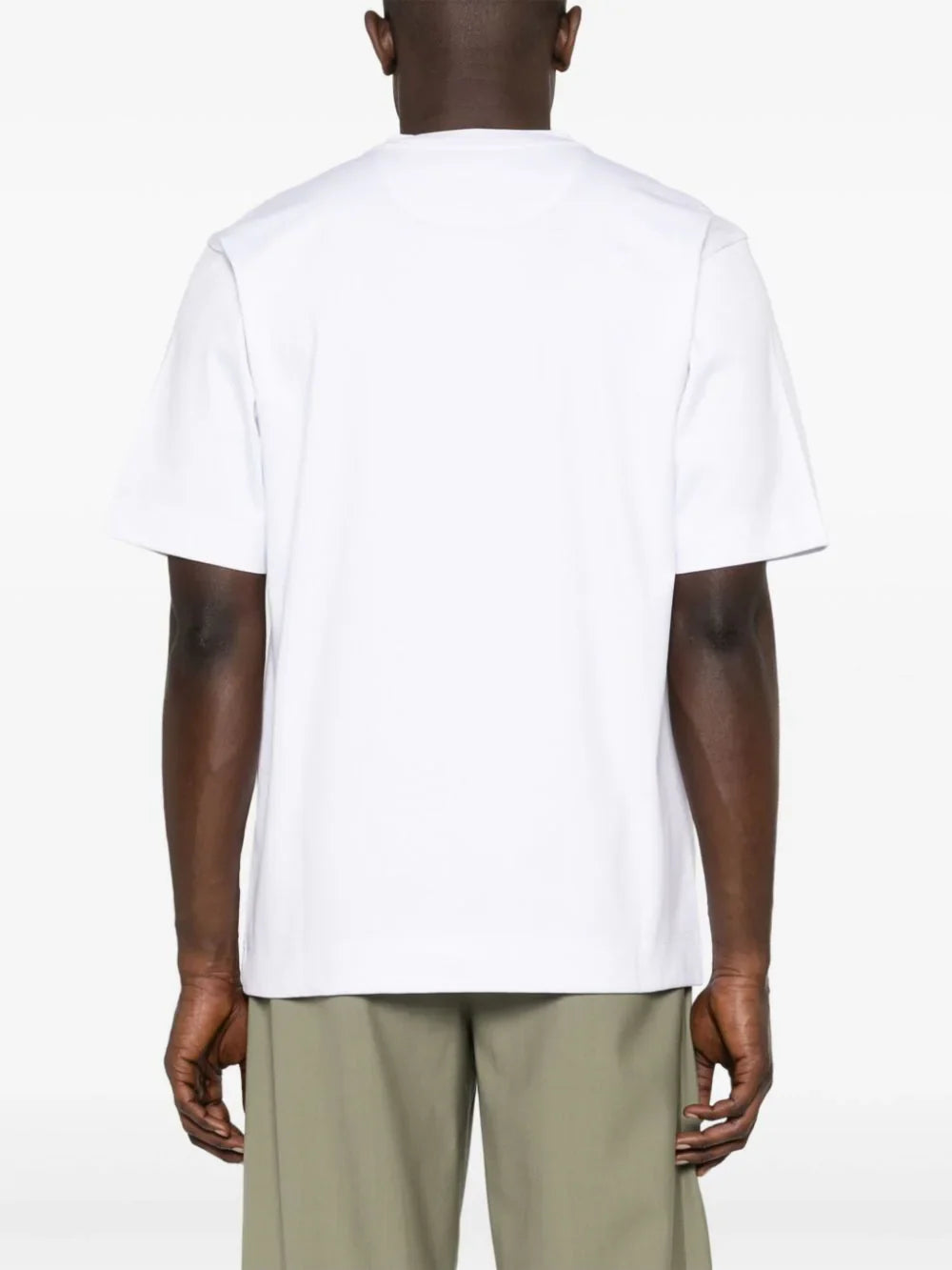 FENDI Logo-Embroidered T-Shirt Luxury Cotton T-Shirt UAE