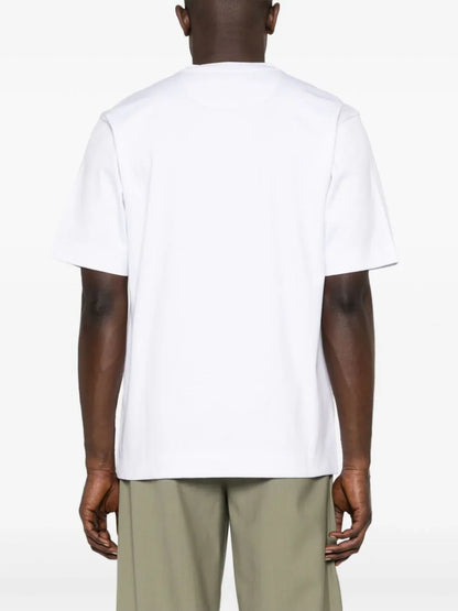 FENDI Logo-Embroidered T-Shirt Luxury Cotton T-Shirt UAE