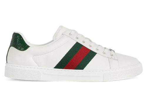 Gucci Ace Leather "White" Classic Leather Sneakers UAE