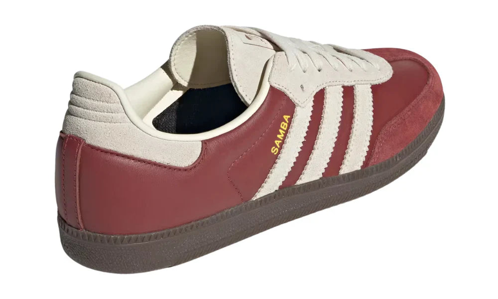 Adidas Samba OG "Preloved Ruby / Cream White" Sneakers UAE