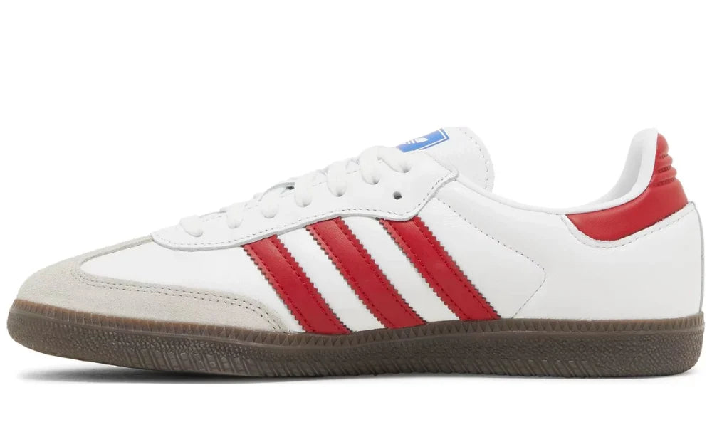 Adidas Samba OG "White Scarlet" Sneakers UAE