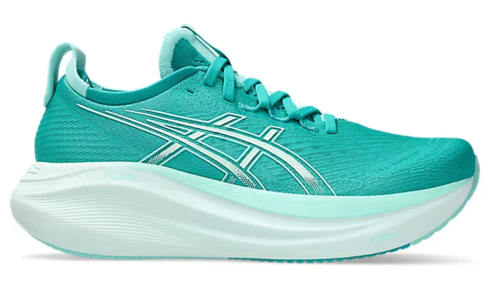 Asics Gel Nimbus 27 "Wave Teal / Illuminate Mint" Running Shoes UAE
